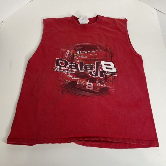 Dale Earnhardt Jr Muscle Shirt, Medium, Red, #8, Graphic, Winners Circle - Picture 4 of 9